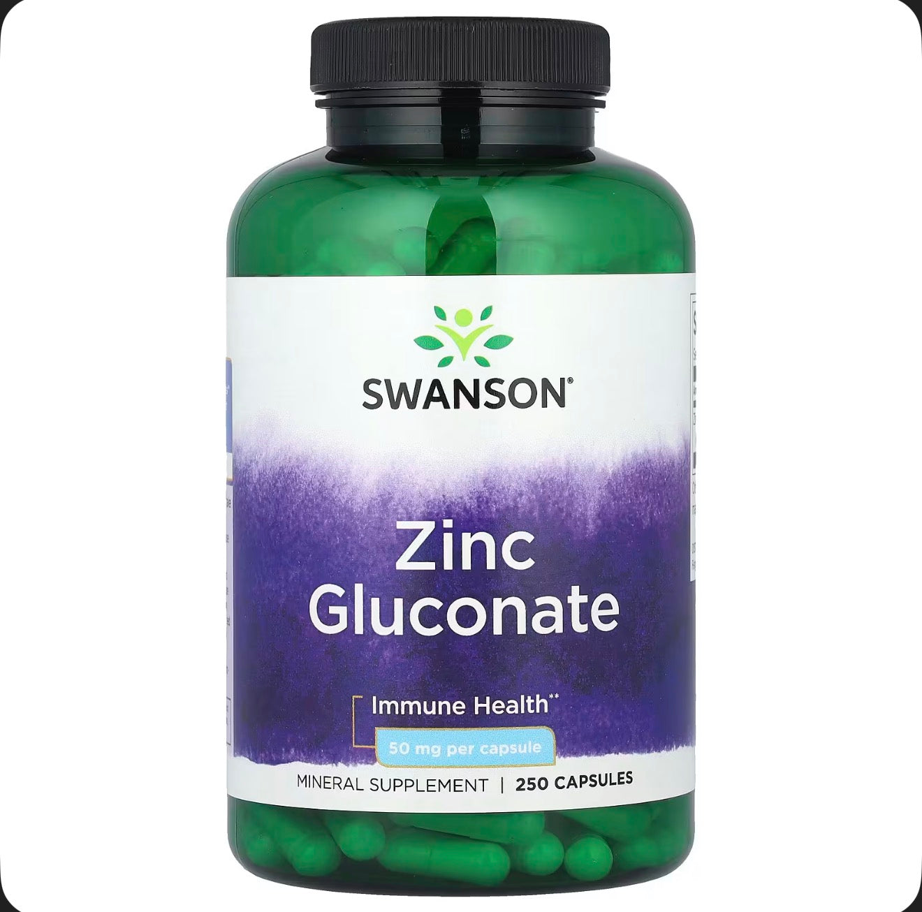 Swanson Zinc Gluconate supplements 50mg for severe acne breakouts