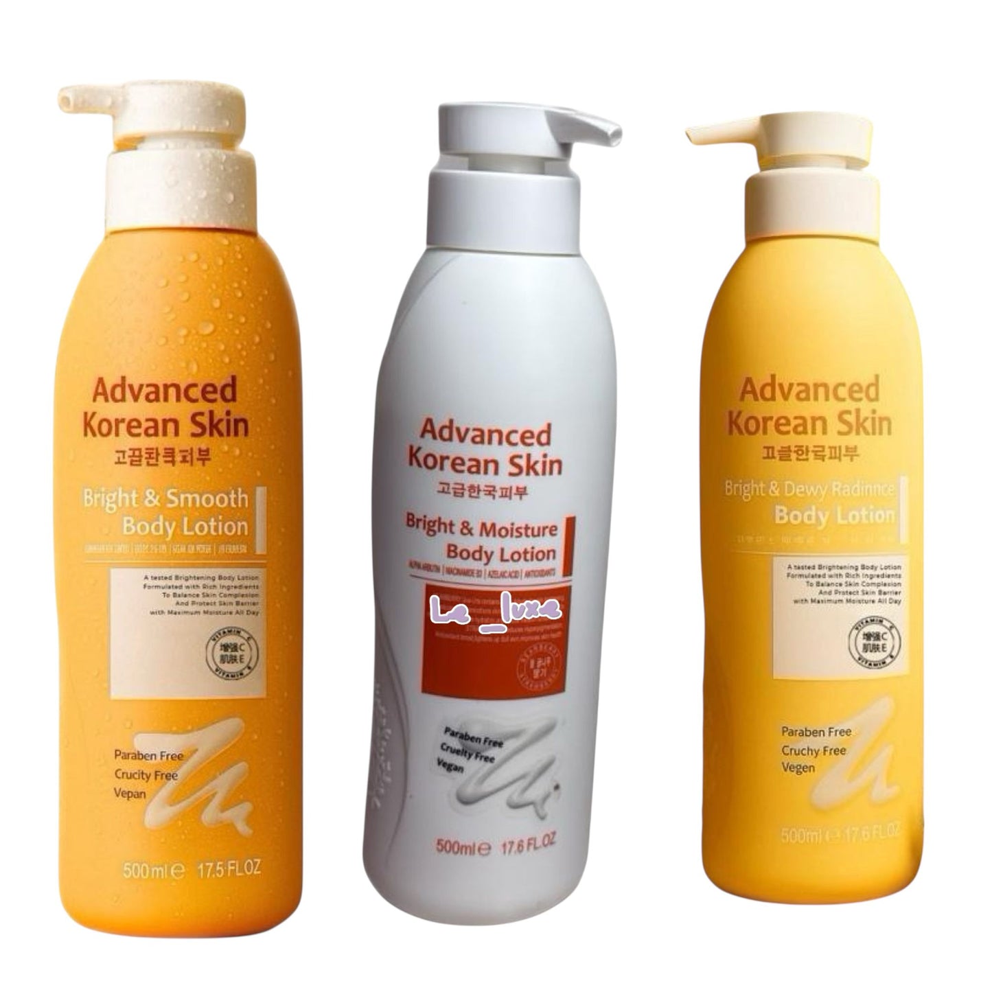 Advanced Korean Skin body lotion