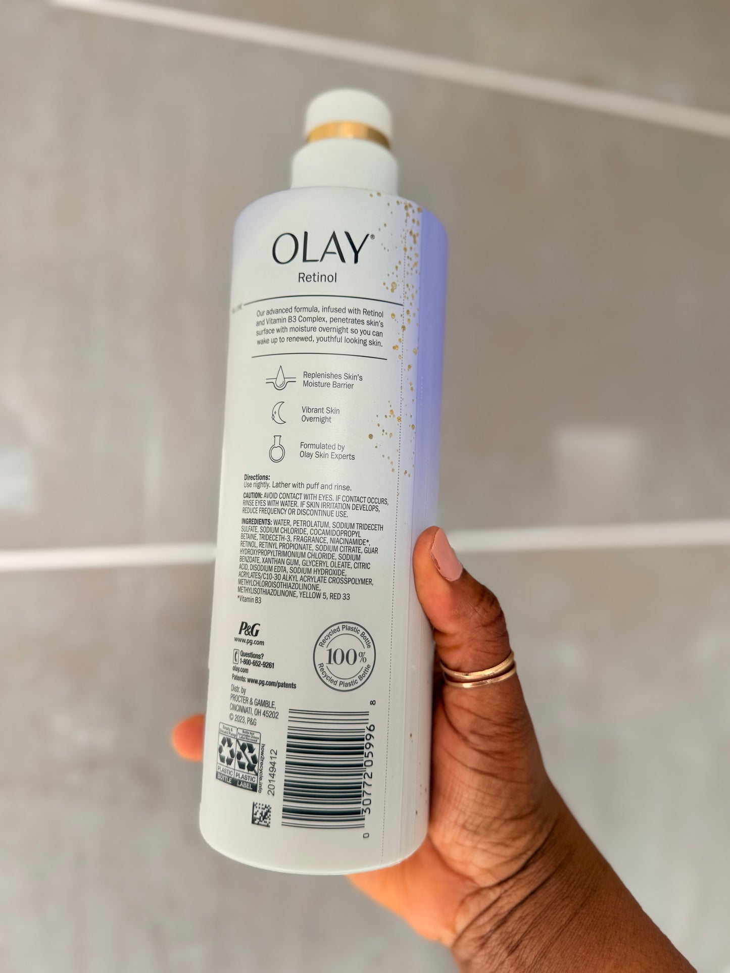 Olay Retinol body wash