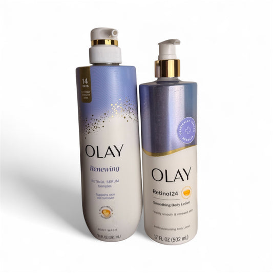 Olay Retinol Wash and lotion Set USA