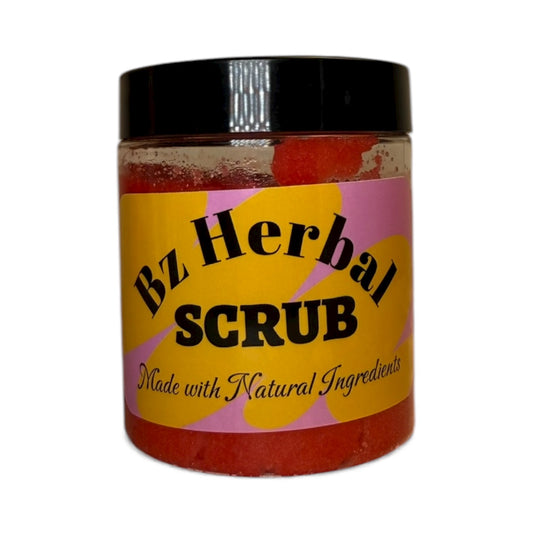 Barezen herbal skin gentle exfoliating body scrub for a smoother new layer