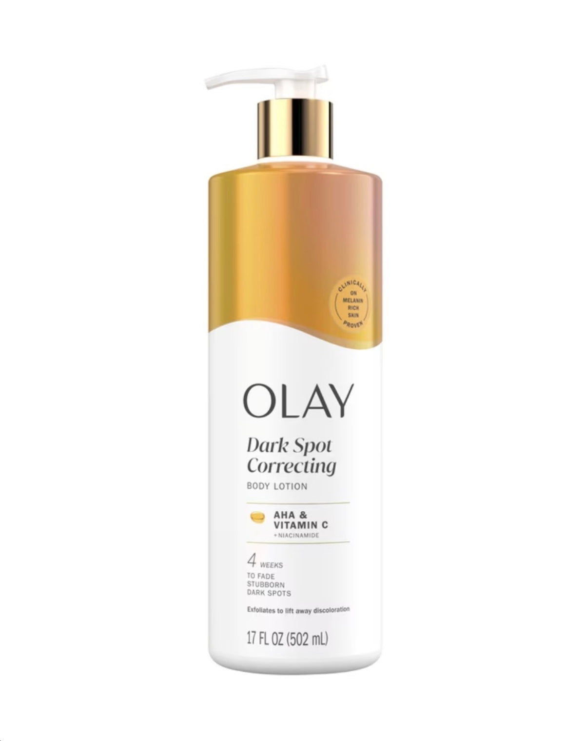 Olay dark spot correcting body lotion
