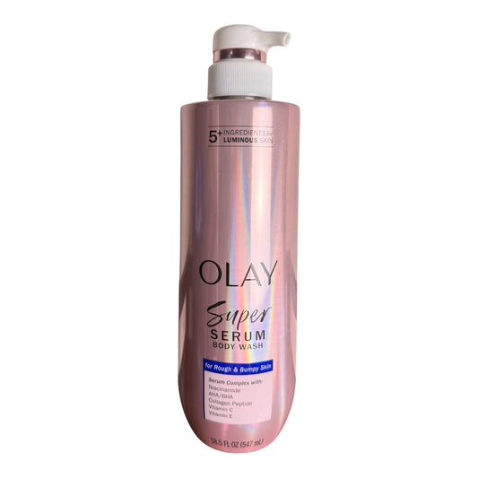 Olay Super Serum Body Wash For Rough And Bumpy Skin Brand New 547ml.