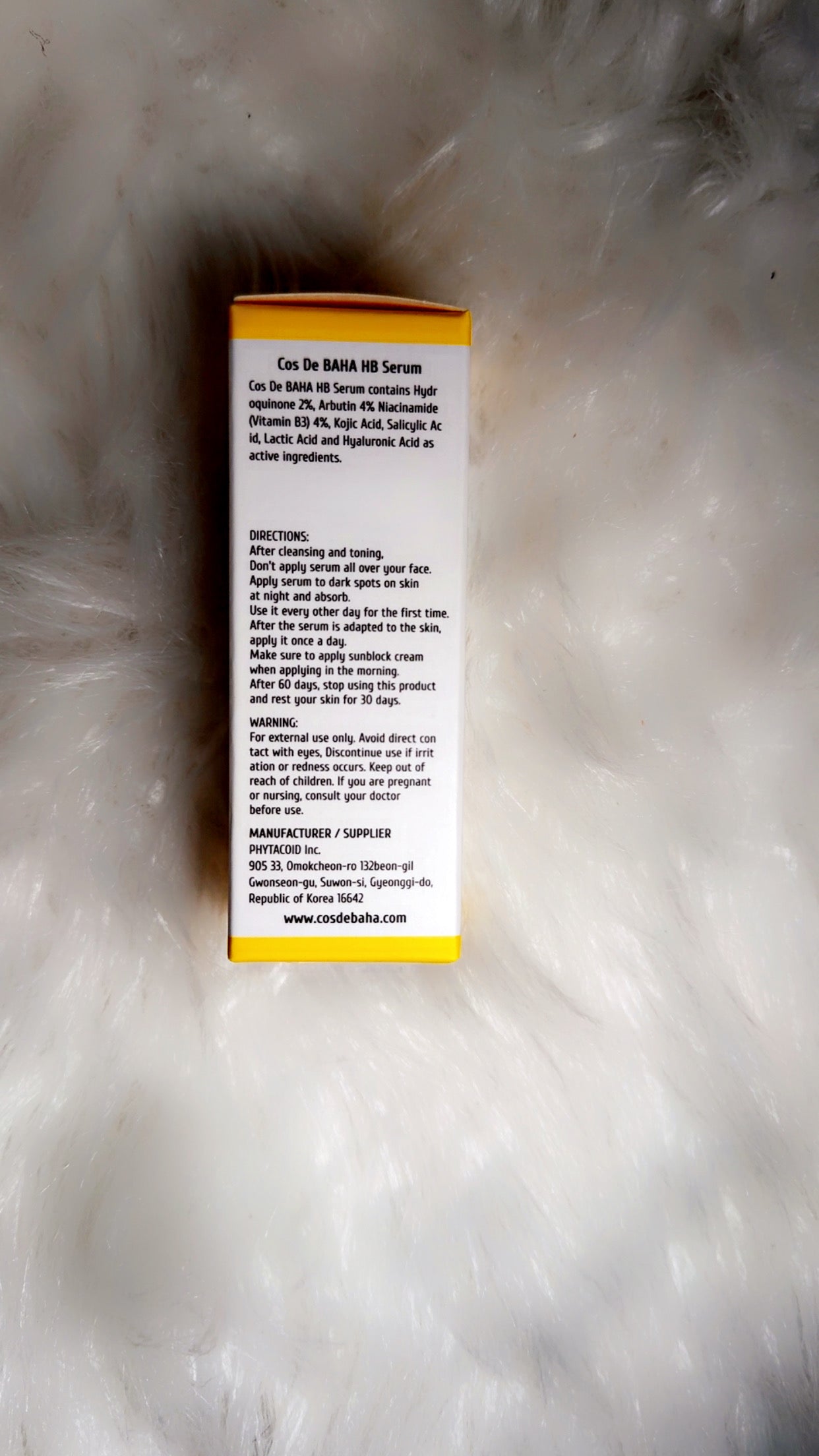 Cos De BAHA - Hydroquinone Brightening Serum (HB) - 30ml