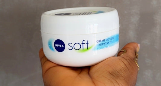 Nivea soft face and body moisturiser
