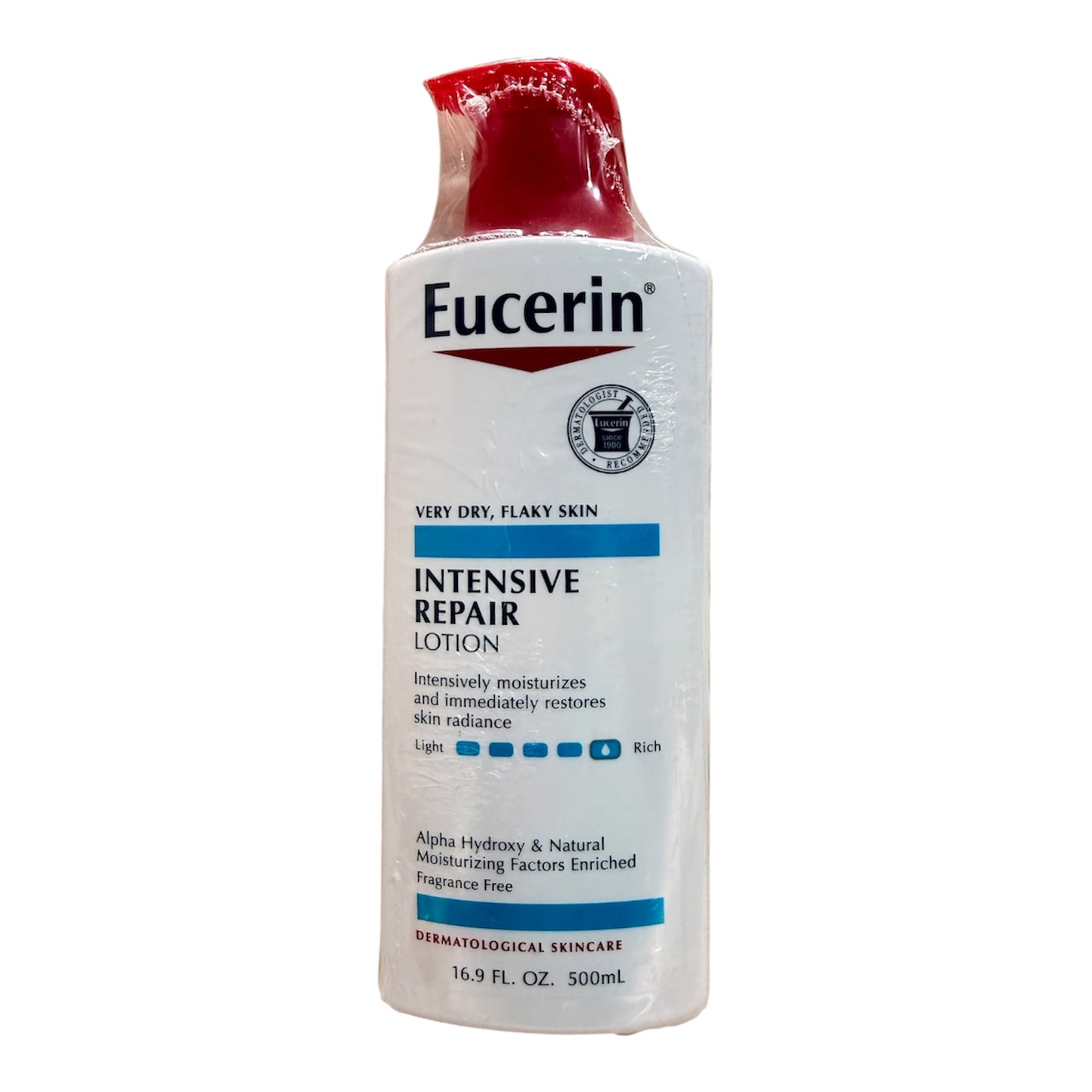 Eucerin Intensive Repair Lotion For Very Dry Flaky Skin original 500ml
