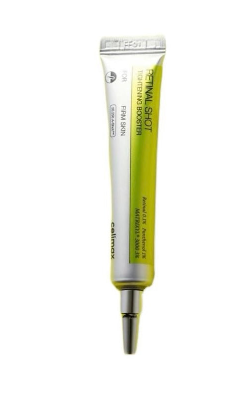CELIMAX Retinol Shot set original Tightening Serum and cream combo - for firm skin, wrinkles and fine lines double care