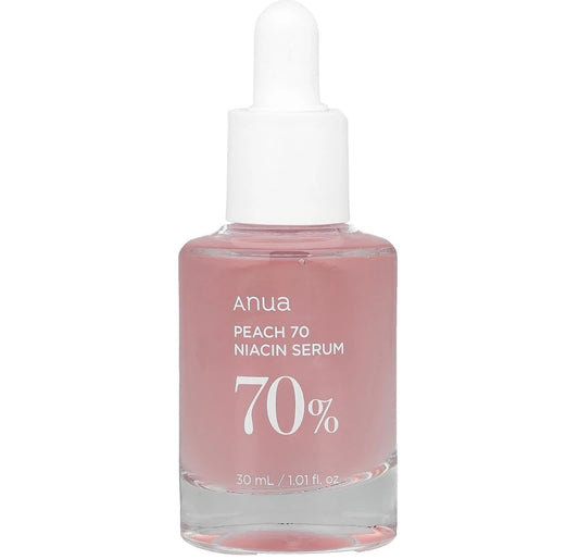 ANUA Peach 70 Niacin Serum 70% For Glass Skin And Blemishes