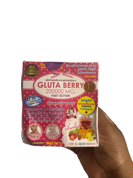 Glutaberry 200000 Fast Action supplement