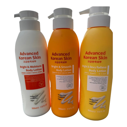 Advanced Korean Skin glow body brightening and exfoliating lotion