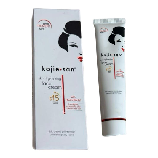 Kojie San skin lightening face cream with spf 15 1 tube