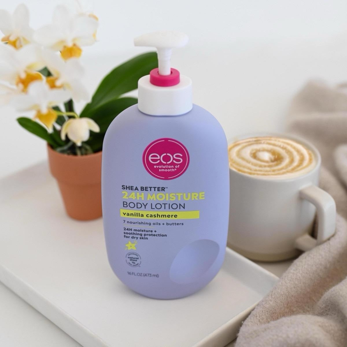 EOS Shea better Vanilla Cashmere body lotion 16Fl/473Ml - Moisturizing Body Care