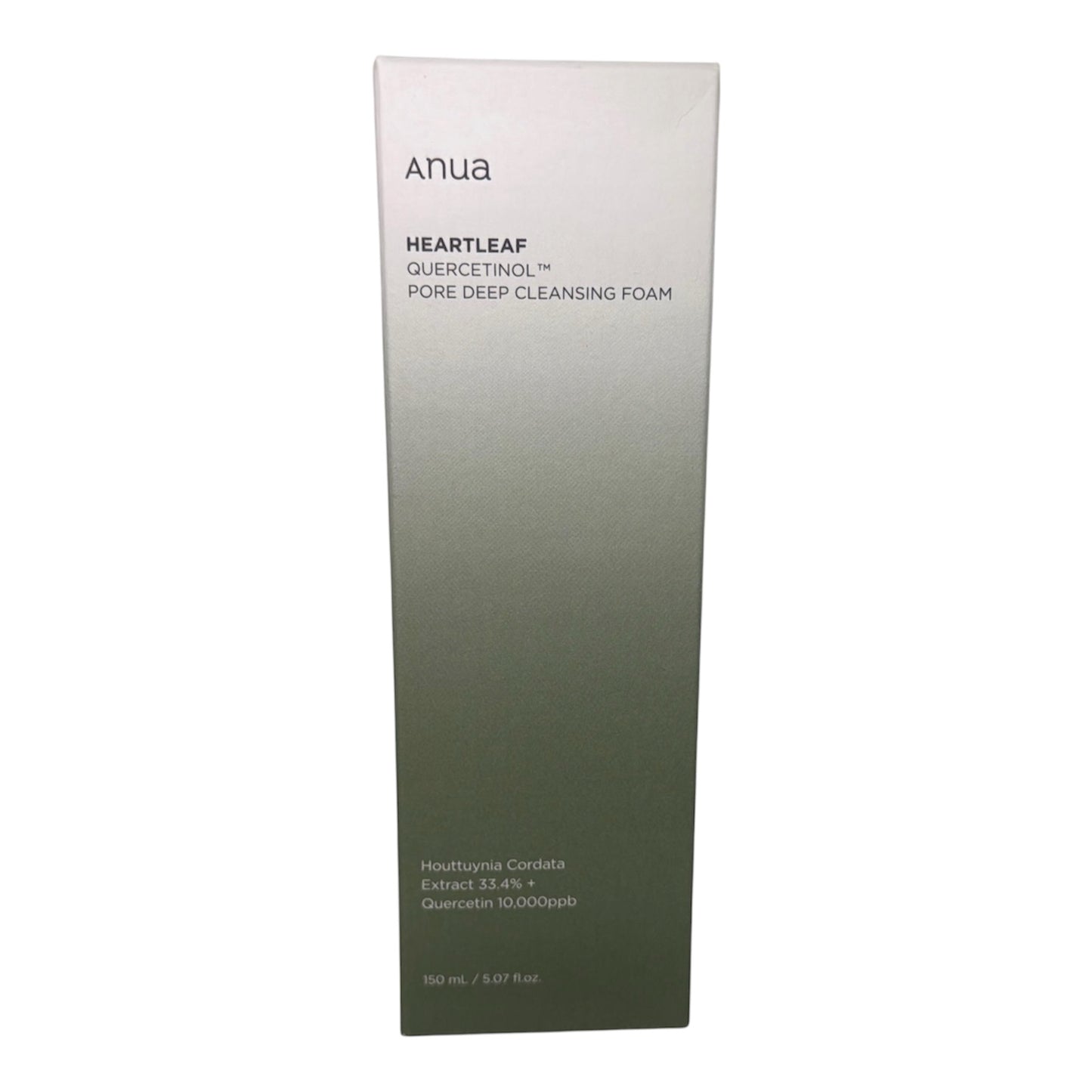 Anua Heartleaf Quercetinol Pore Deep Cleansing Foam for Facial Cleansing