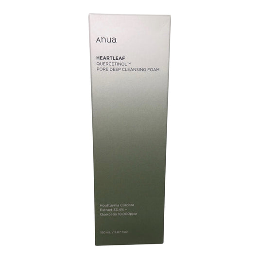 Anua Heartleaf Quercetinol Pore Deep Cleansing Foam for Facial Cleansing