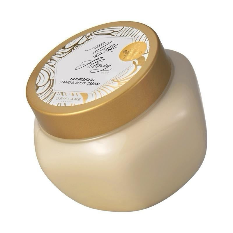 Milk and Honey Body cream and Creamy Shower Gel set for kids and Adult - Nourishing and Hydrating - Moisturizing, Gentle, use Daily Sensitive Moisturizer