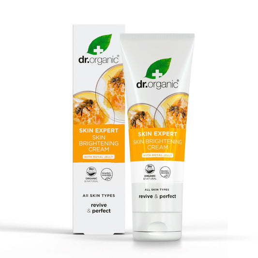 Dr Organic face brightening and glow cream